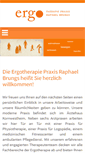 Mobile Screenshot of ergotherapie-brungs.de