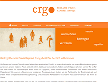 Tablet Screenshot of ergotherapie-brungs.de